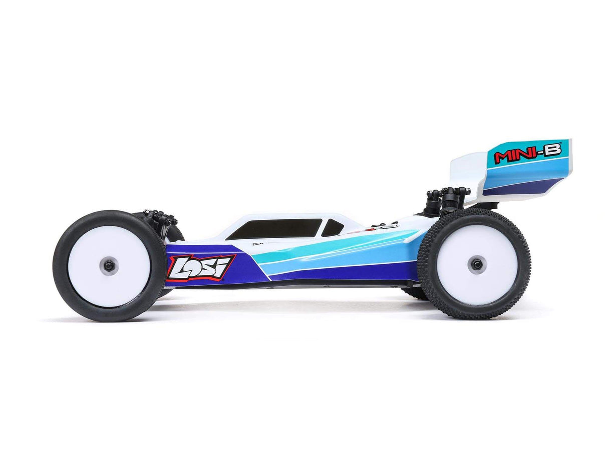 Losi 1/16 Mini-B 2WD Buggy Brushless RTR Blue LOS01024T2