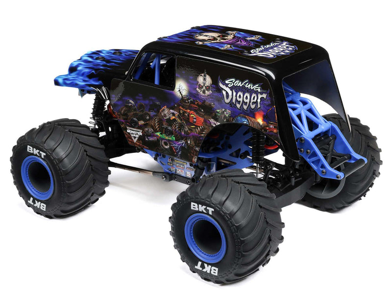 Losi 1/18 Mini LMT 4X4 Brushed Monster Truck RTR - Son-Uva Digger