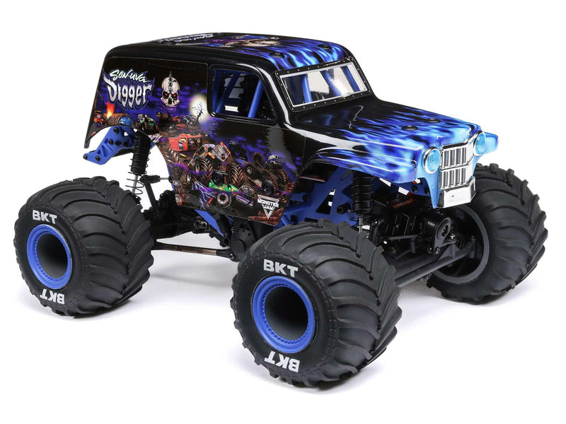 Losi 1/18 Mini LMT 4X4 Brushed Monster Truck RTR - Son-Uva Digger