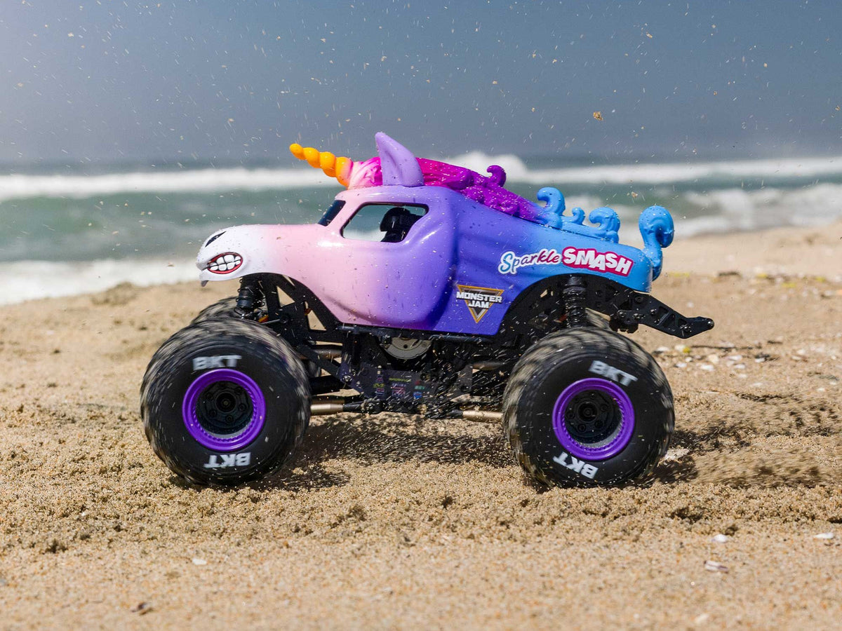 Losi 1/18 Mini LMT Sparkle Smash 2S 4X4 RTR Brushed Monster Truck - PRE ORDER - EXPECTED LATE OCTOBER