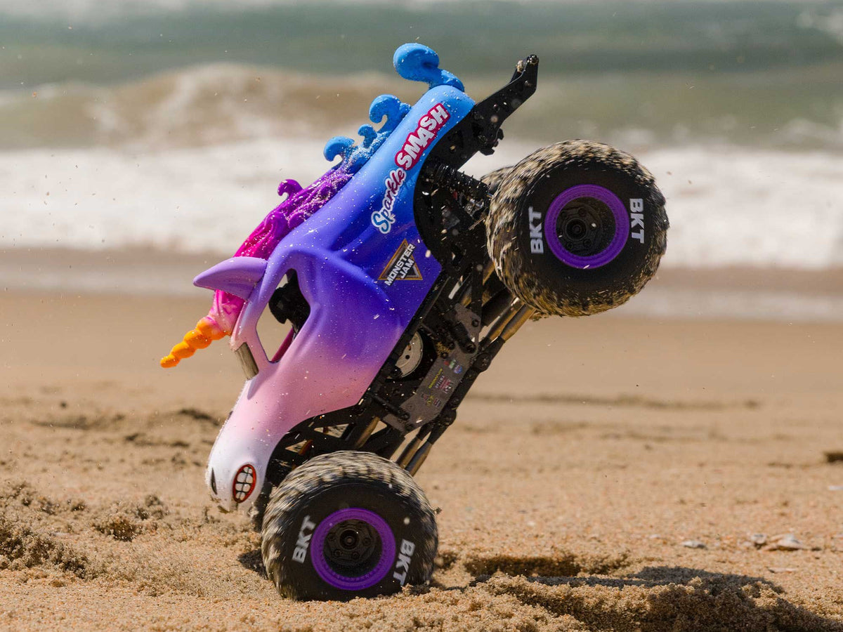 Losi 1/18 Mini LMT Sparkle Smash 2S 4X4 RTR Brushed Monster Truck - PRE ORDER - EXPECTED LATE OCTOBER