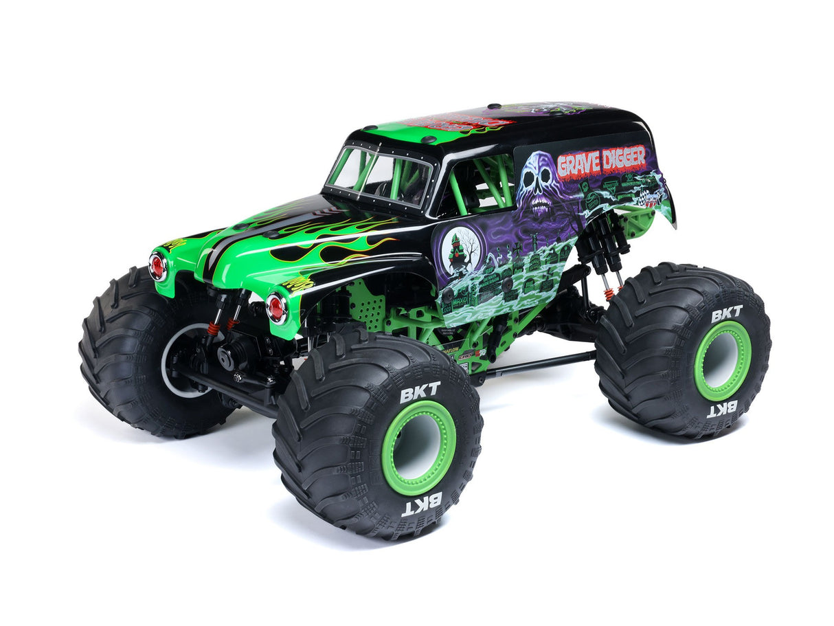 Losi 1/8 Grave Digger 4WD Solid Axle Monster Truck Ready to Run - PRE-ORDER - EXPECTED EARLY JUNE