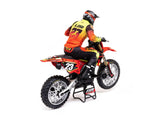 Losi 1/4 Promoto-MX Motorcycle Pre Built - FXR - Requires Battery and Charger - LOS06000T1 - RED