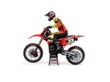 Losi 1/4 Promoto-MX Motorcycle Pre Built - FXR - Requires Battery and Charger - LOS06000T1 - RED