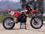 Losi 1/4 Promoto-MX Motorcycle Pre Built - FXR - Requires Battery and Charger - LOS06000T1 - RED