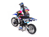 Losi 1/4 Promoto-MX Motorcycle Pre Built - Club MX- Requires Battery and Charger - LOS06000T2 - BLUE