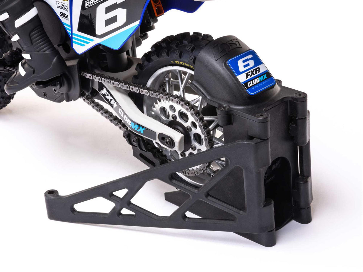 Losi 1/4 Promoto-MX Motorcycle Pre Built - Club MX- Requires Battery and Charger - LOS06000T2 - BLUE