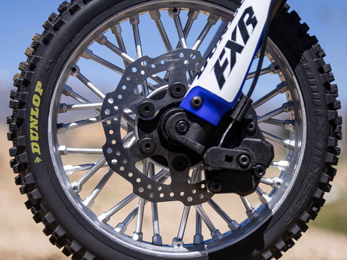 Losi 1/4 Promoto-MX Motorcycle Pre Built - Club MX- Requires Battery and Charger - LOS06000T2 - BLUE