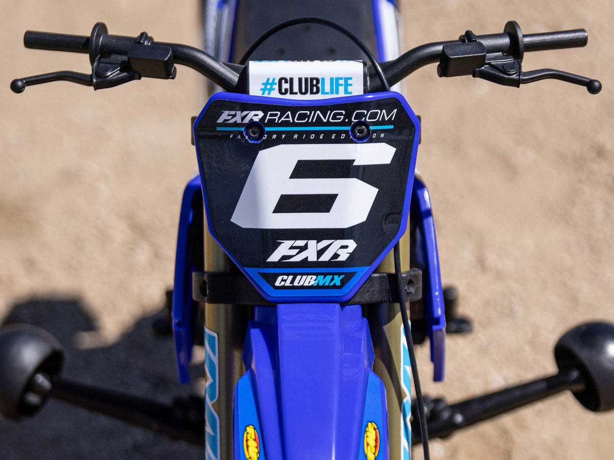 Losi 1/4 Promoto-MX Motorcycle Pre Built - Club MX- Requires Battery and Charger - LOS06000T2 - BLUE