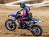 Losi 1/4 Promoto-MX Motorcycle Pre Built - Club MX- Requires Battery and Charger - LOS06000T2 - BLUE
