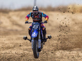 Losi 1/4 Promoto-MX Motorcycle Pre Built - Club MX- Requires Battery and Charger - LOS06000T2 - BLUE