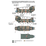 Academy 1/144 CH-47 D/F/J/HC. Mk.1 - 4 Nations Chinook Kit 12624