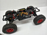 Second Hand Brushless Rock crawler 1:18 with Radio and Battery Black body shell