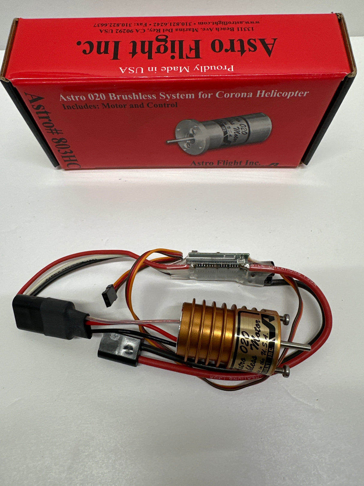 Astro Flight Inc 020Corona Heli System with castle esc