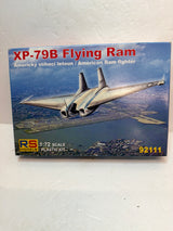 RS Models Northrop XP-79B Flying Ram 1/72 92111 Plastic Model Kit Vintage
