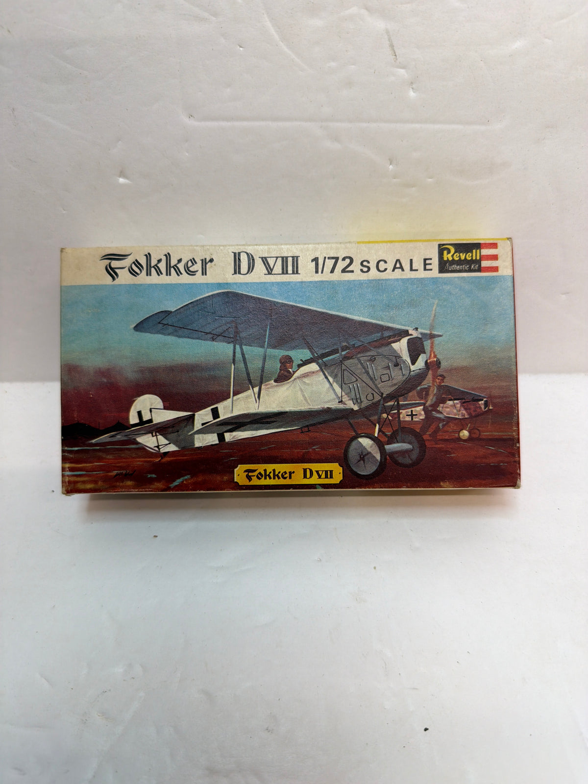 Revell Fokker D.VII 1/72 Plastic model Kit Vintage