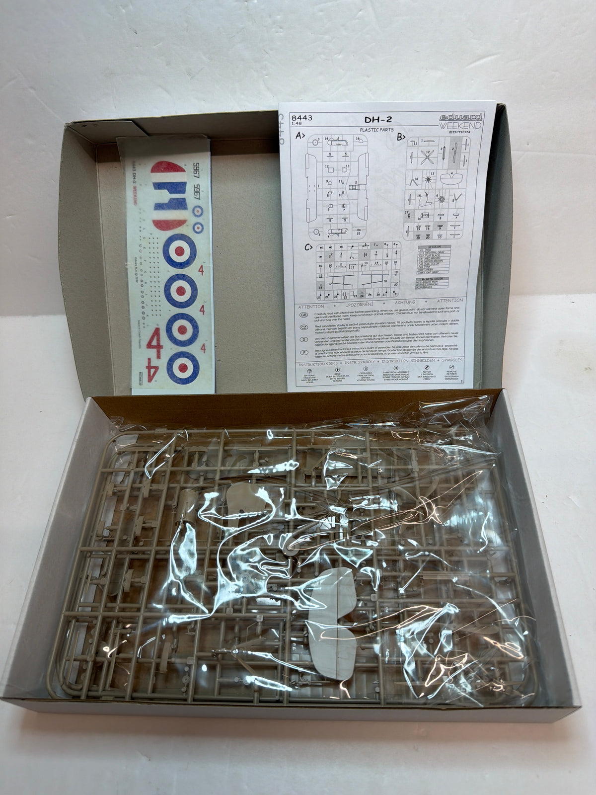 Eduard Weekend edition Hobby Plastic Model Kit Airco DH-2 — 1:48