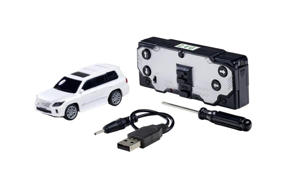 CARSON 1:60 Nano Racer Lexus LX570 White