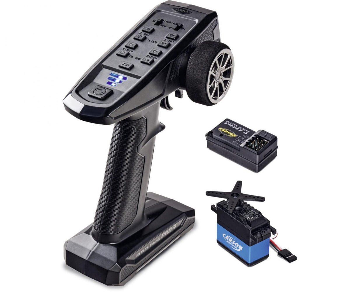 CARSON Reflex Wheel Pro 4 2.4GHz Including 5kg Servo