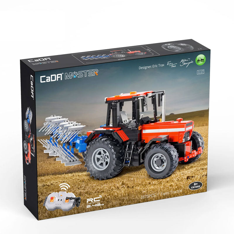 CaDA 1/17 Farm Tractor (RC) C61052W Bricks