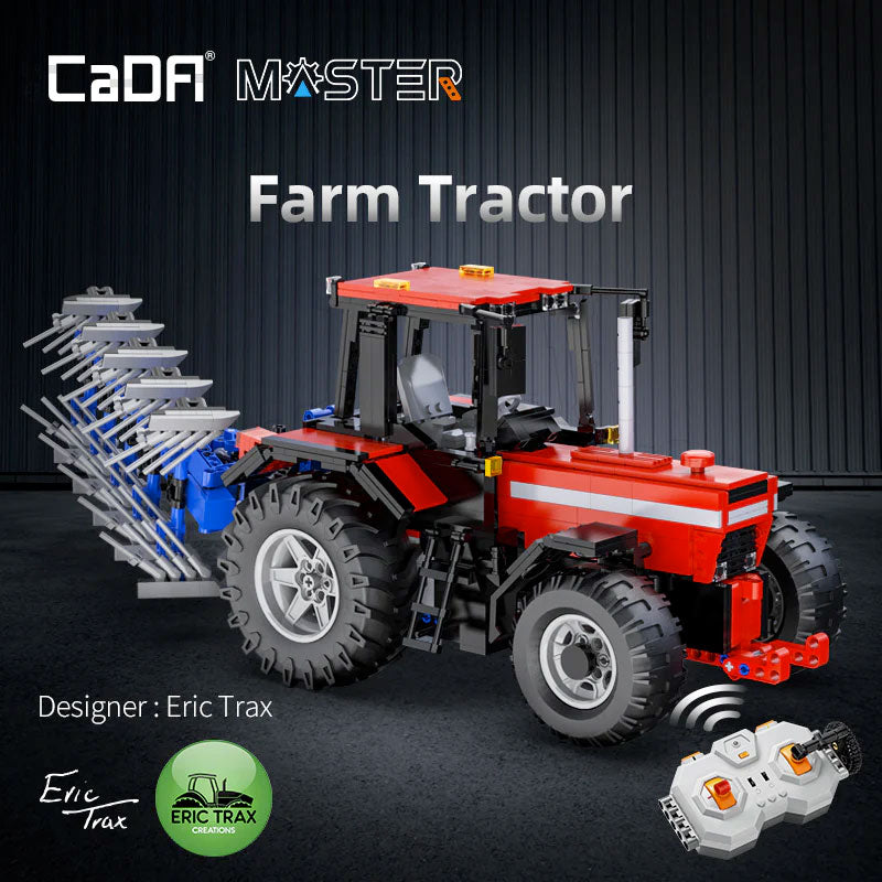 CaDA 1/17 Farm Tractor (RC) C61052W Bricks