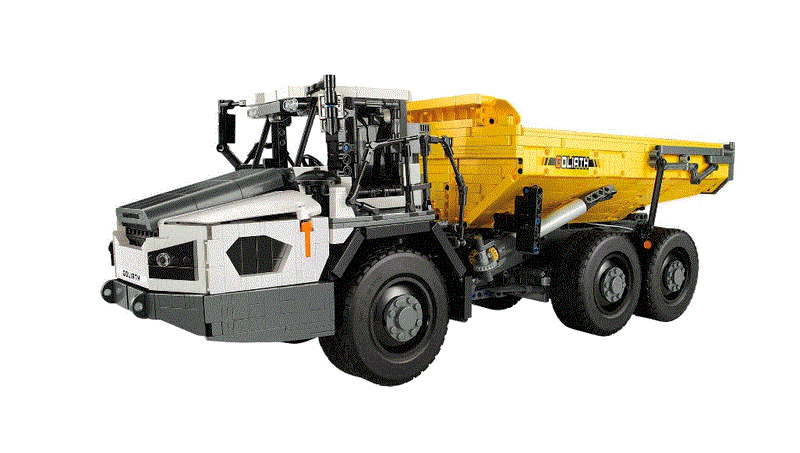 CADA DOUBLE EAGLE C61054W 1/17 Goliath Dump Truck with RC Function