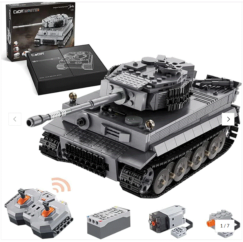 CADA C61507W 1/35 Double EAGLE Tiger Tank Brick Kit