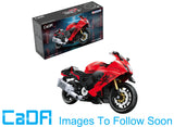 CADA 1:12 Suzuki Hayabusa Motorbike - 299 pcs