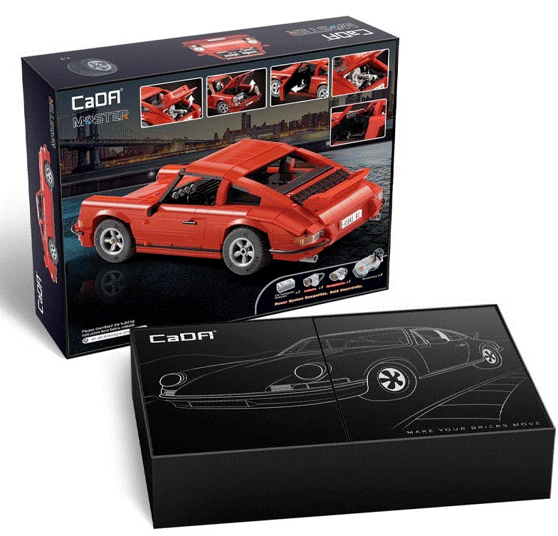 CADA DOUBLE EAGLE C61045W 1/12 Classic Sports Car 1429 Bricks