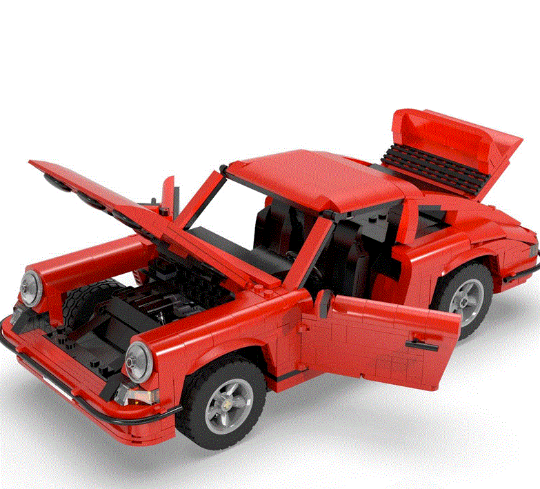 CADA DOUBLE EAGLE C61045W 1/12 Classic Sports Car 1429 Bricks