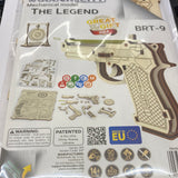 Wooden City The Legend BRT-9 Pistol WR347