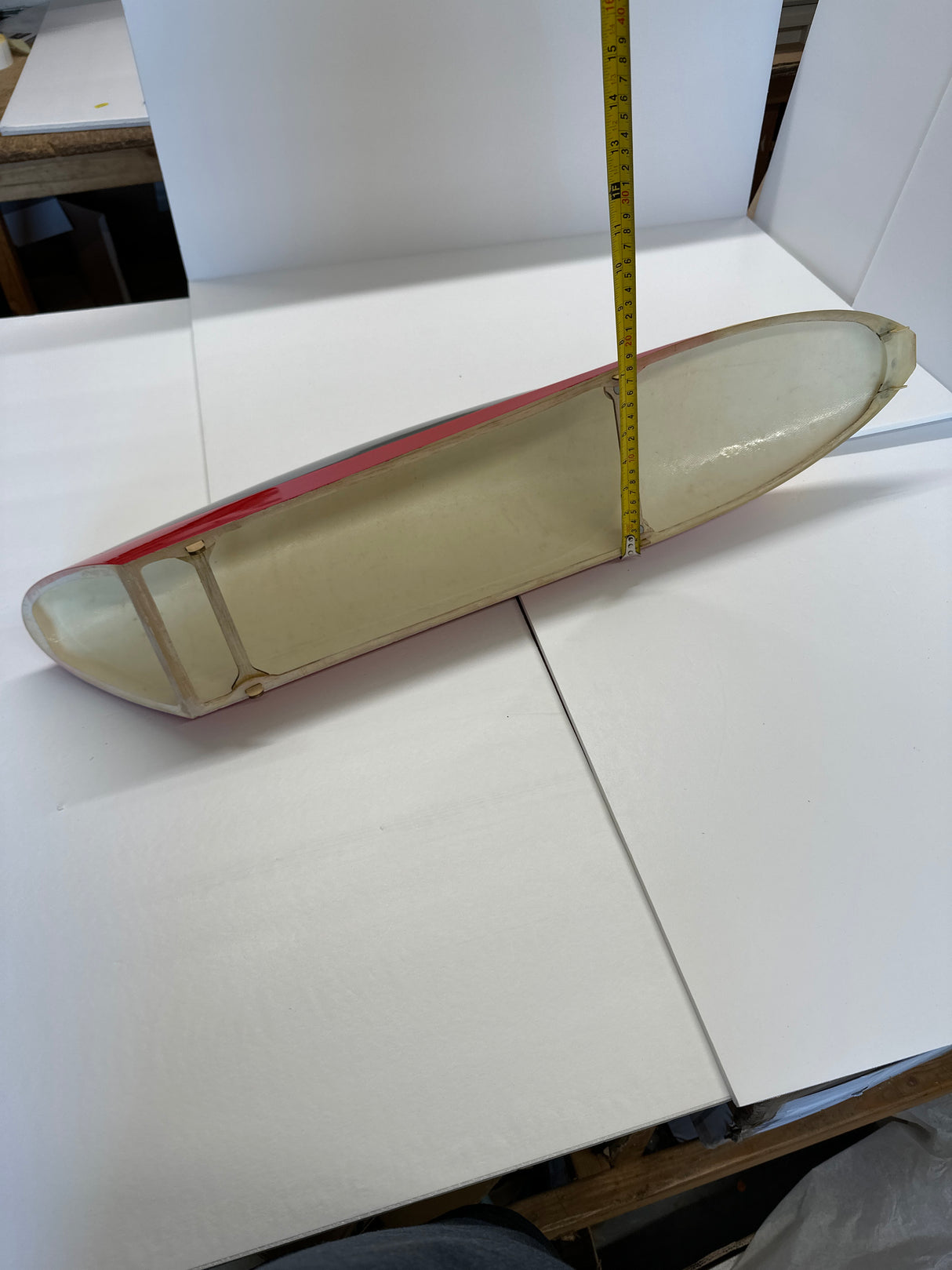 Extreme Flight Vanquish Canopy Red - Yellow