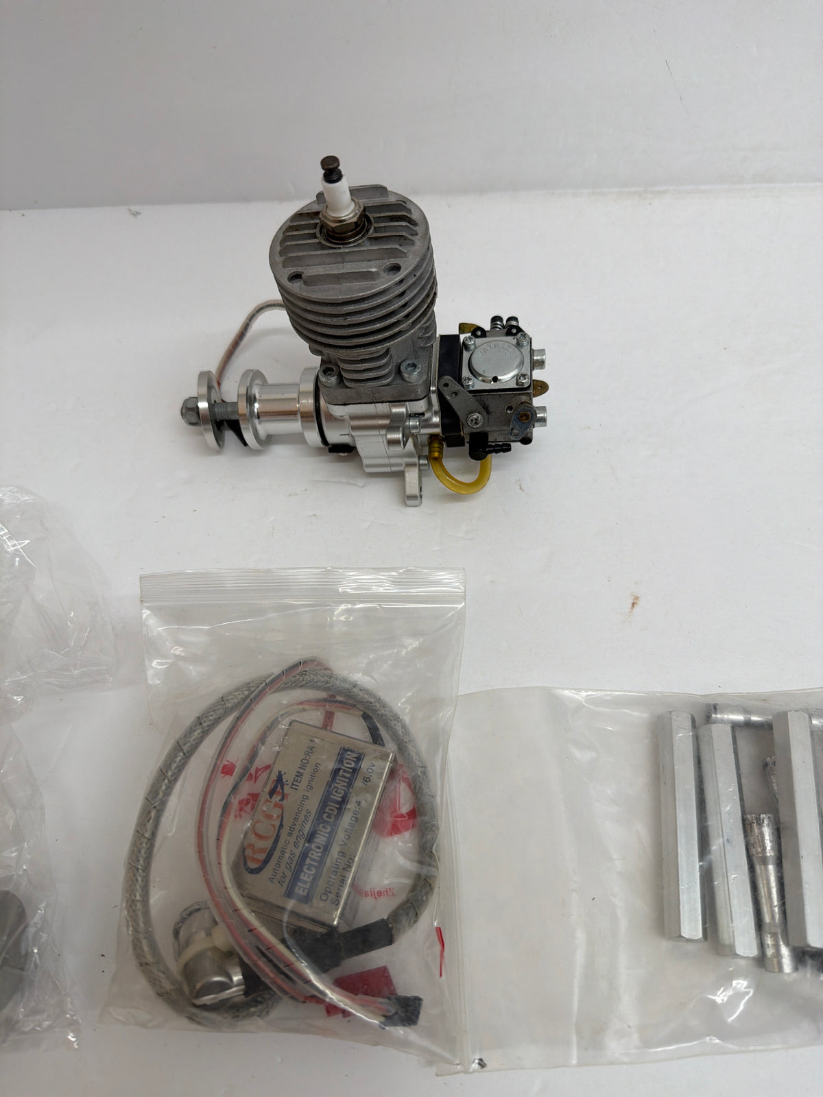 RCGF 15cc Single Cylinder Side Exhaust 2-Stroke Petrol Engine Second Hand