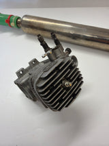 Second Hand engine Glow 2-stroke os Max sz 70 Heli engine and pipe (Box 63)