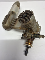 Second Hand Aircraft Engine 2-stroke Magnum 40 GP with silencer (Box 62)