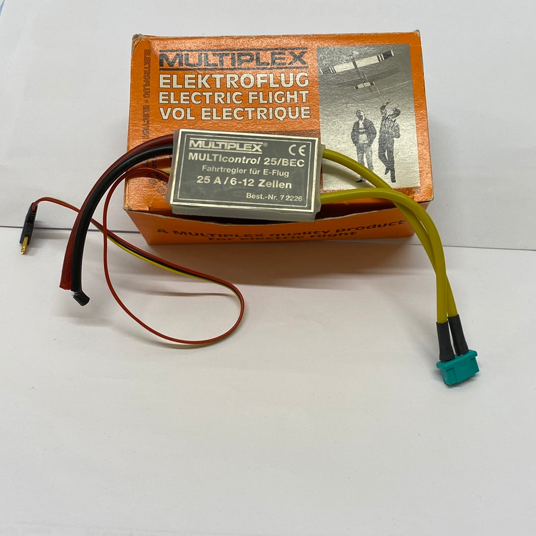 Multiplex Nimh 25amp ESC with MPX Connectors (MPX2)