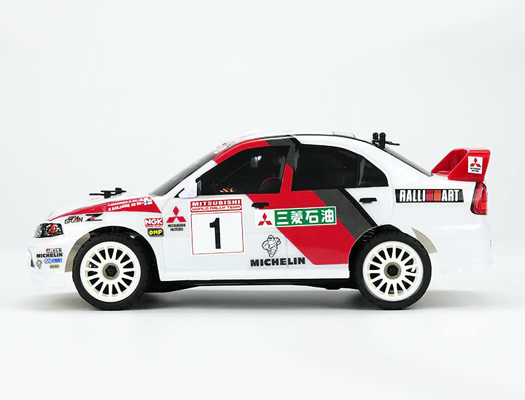 CARISMA GT24 2.0 MITSUBISHI EVO 4 BRUSHED EDITION 1/24 RTR - Pre-Order - EXPECTED Early July