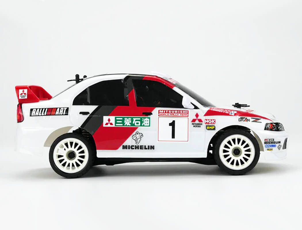 CARISMA GT24 2.0 MITSUBISHI EVO 4 BRUSHED EDITION 1/24 RTR - Pre-Order - EXPECTED Early July