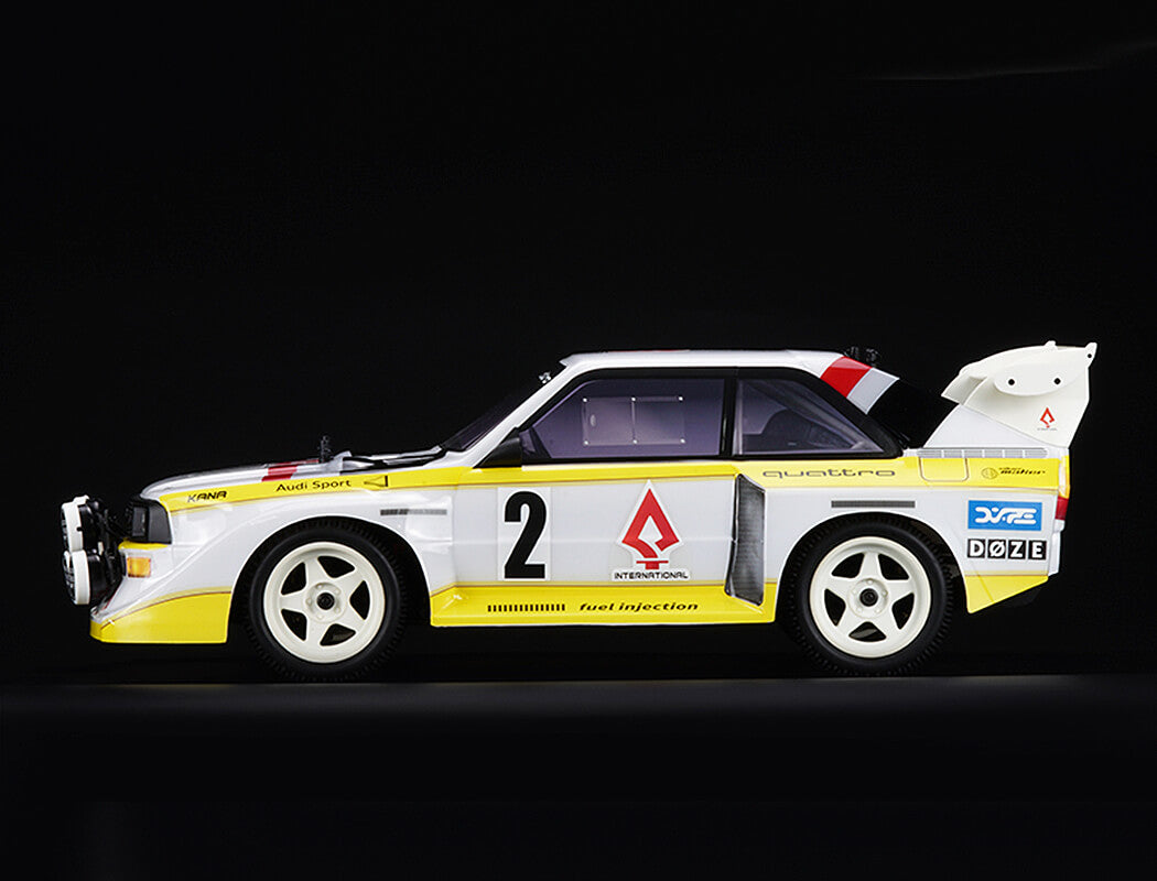 CARISMA 1/8 M48S AUDI SPORT QUATTRO S1 1985 NIGHT EDITION - Pre Order - Expected Mid August
