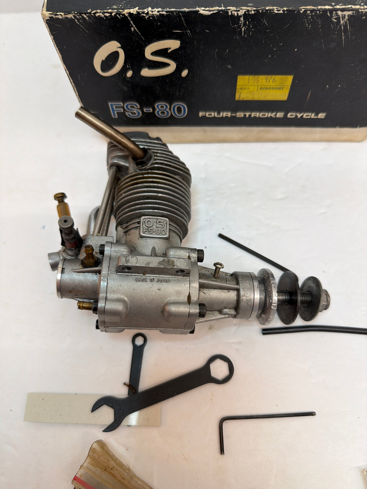 OS FS-80 Surpass Four Stroke Engine 13cc - Second Hand