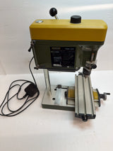 PROXXON Mini Bench Drill Press TBM 220 240v with 27100 KT70 Micro Cross Table XY Table Second hand
