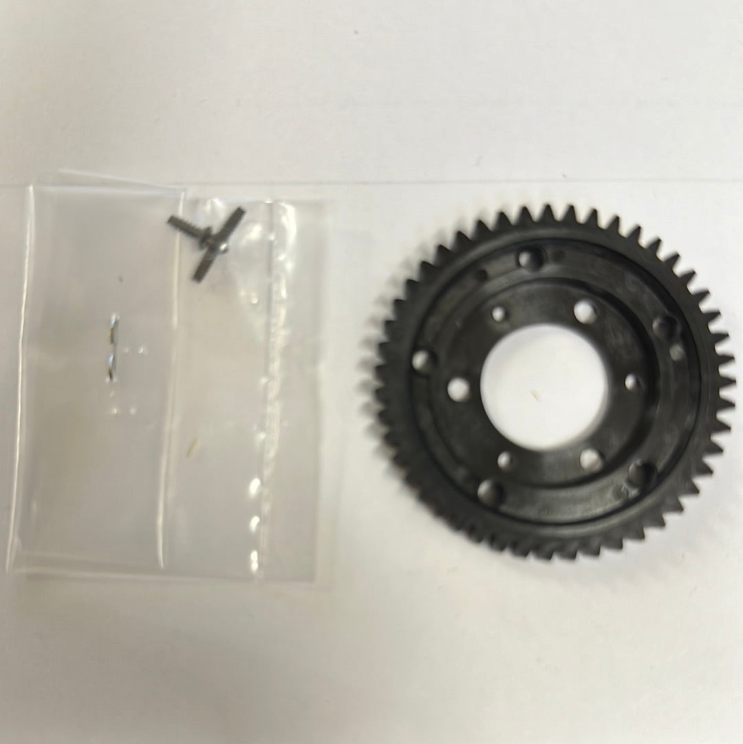 Spur Gear-47T/Black - F.F & NX 2WD (Box 1)