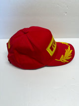 Pirelli Red Baseball Cap Yellow / Red Logo (second hand)