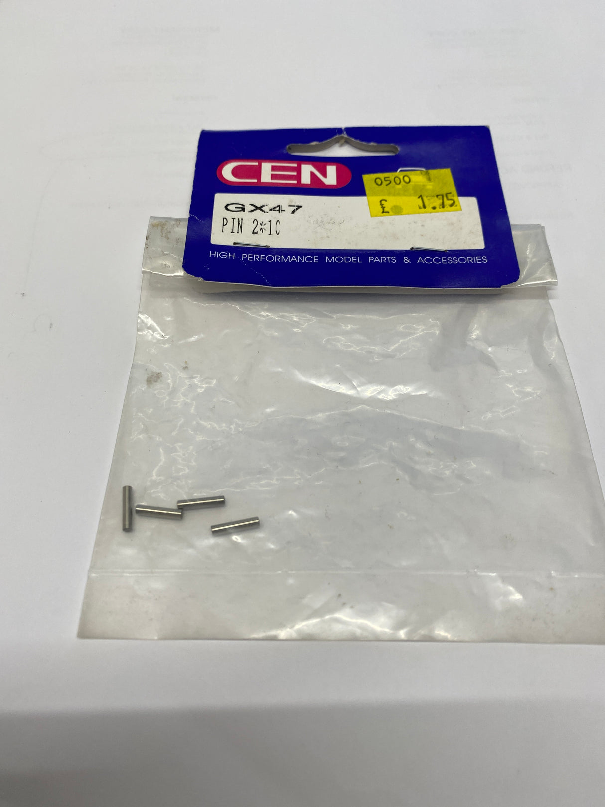 CEN GX47 Pin 2x1 -Pack of 4(BOX 22)