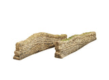 Dry Stone Contoured Wall - Straight (set of 2)