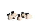 Five Blackface Sheep