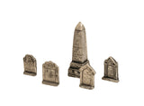 Gravestone & Obelisk