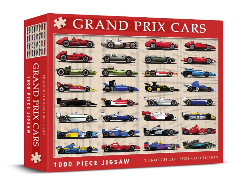 GP RACING CARS 1000 PIECE JIGSAW