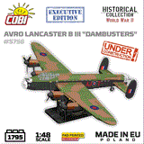 COBI 1/48 Avro Lancaster B III 617 Sqn Dambusters HC WWII 5758-Brick Model 1795pcs