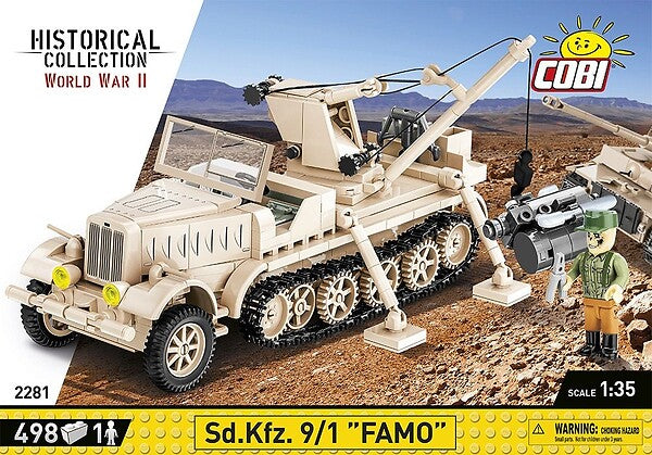 COBI SD.KFZ.91 FAMO Half Track HC WWII 2281